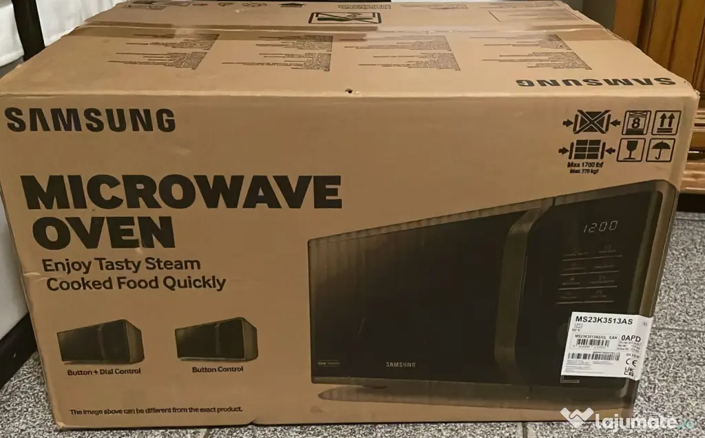 Cuptor cu microunde Samsung MS23K3513AS – Nou, sigilat