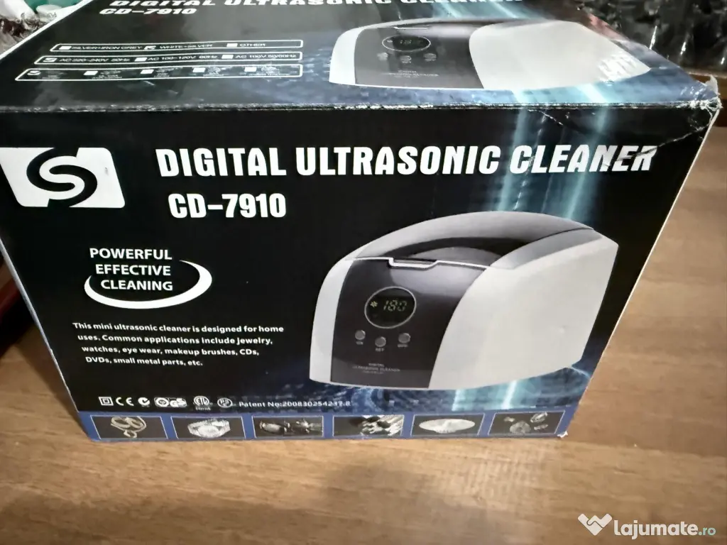 Aparat curățat cu ultrasunete Codyson CD-7910 (Bijuterii / Ochelari)