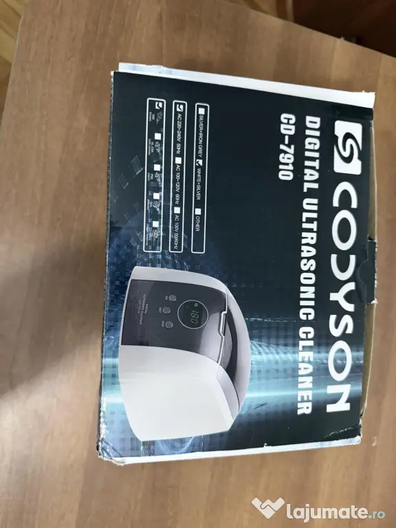 Aparat curățat cu ultrasunete Codyson CD-7910 (Bijuterii / Ochelari)
