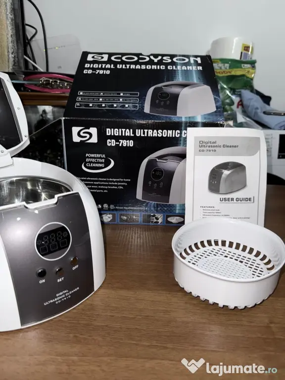 Aparat curățat cu ultrasunete Codyson CD-7910 (Bijuterii / Ochelari)
