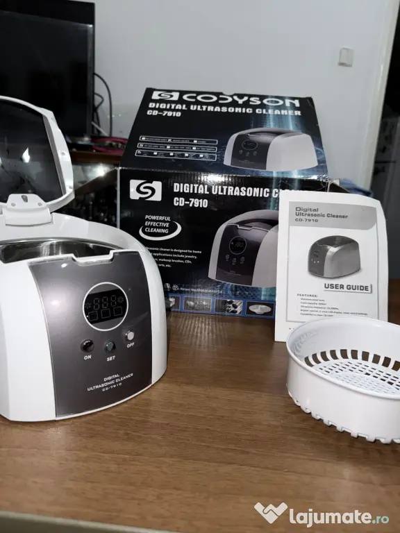 Aparat curățat cu ultrasunete Codyson CD-7910 (Bijuterii / Ochelari)