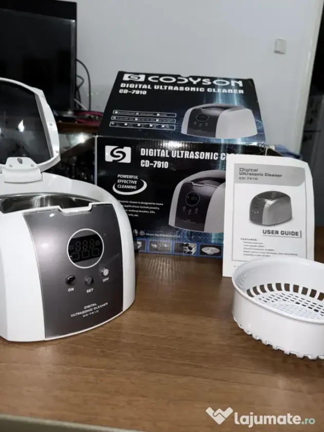 Aparat curățat cu ultrasunete Codyson CD-7910 (Bijuterii / Ochelari)