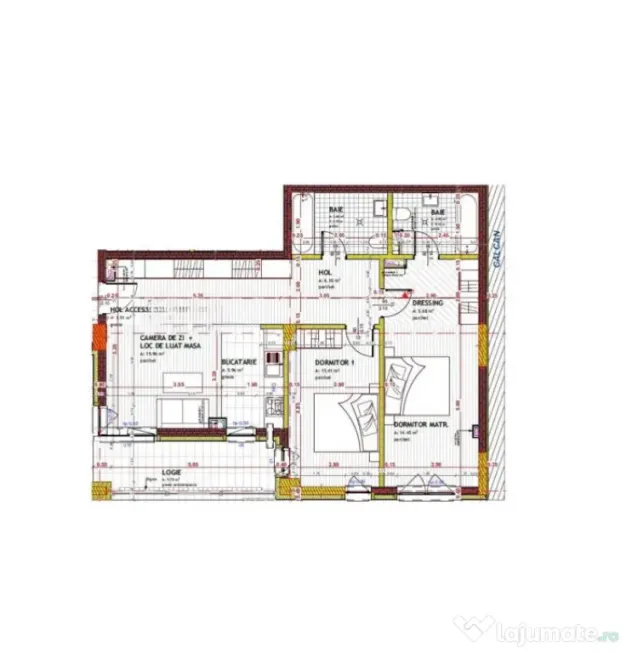 Apartament 4 camere 80mp , zona TINERETULUI