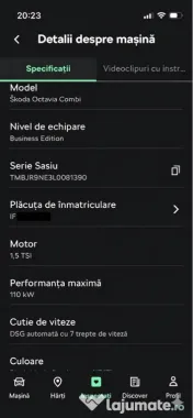 Skoda Octavia 3 Facelift 2020 1.5 TSI 150 CP DSG Business 