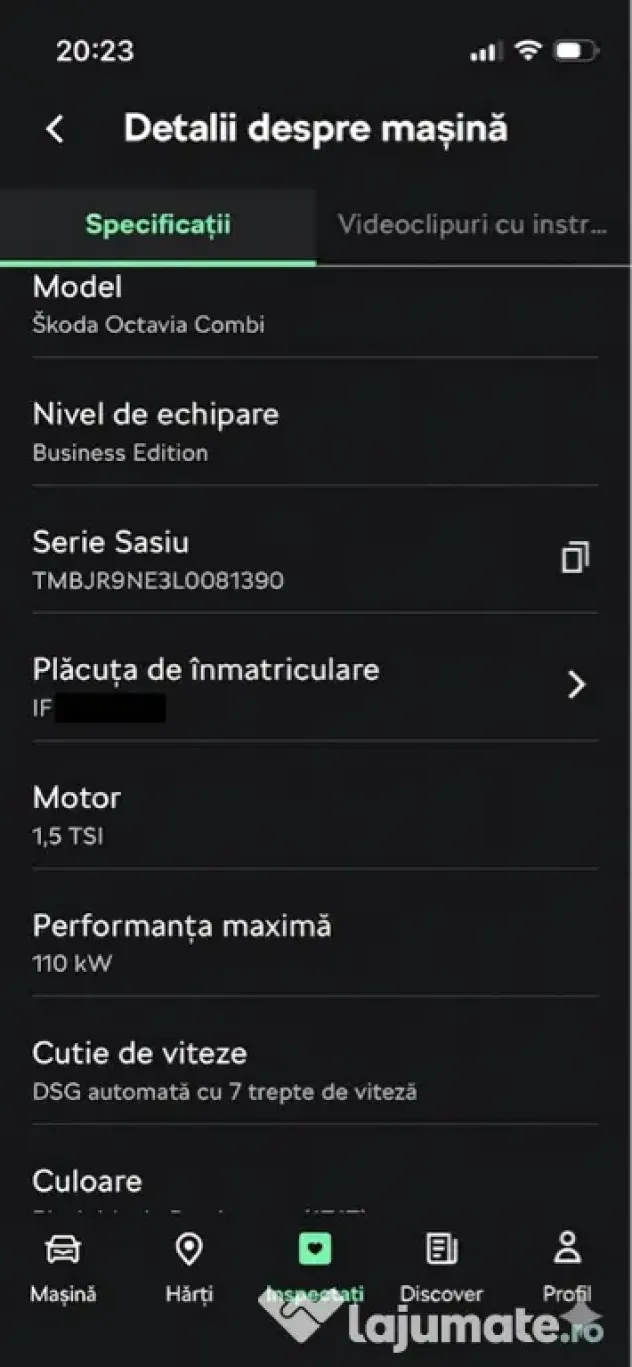 Skoda Octavia 3 Facelift 2020 1.5 TSI 150 CP DSG Business