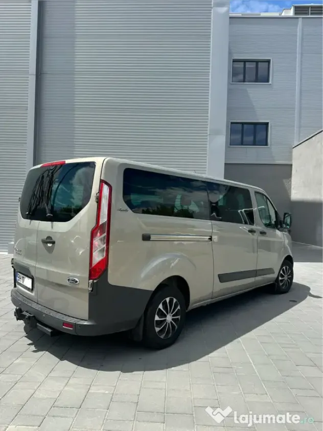 Ford tranzit custom 9 locuri maxi lung 2014 euro5