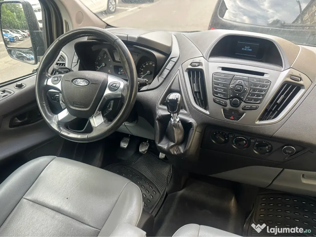 Ford tranzit custom 9 locuri maxi lung 2014 euro5