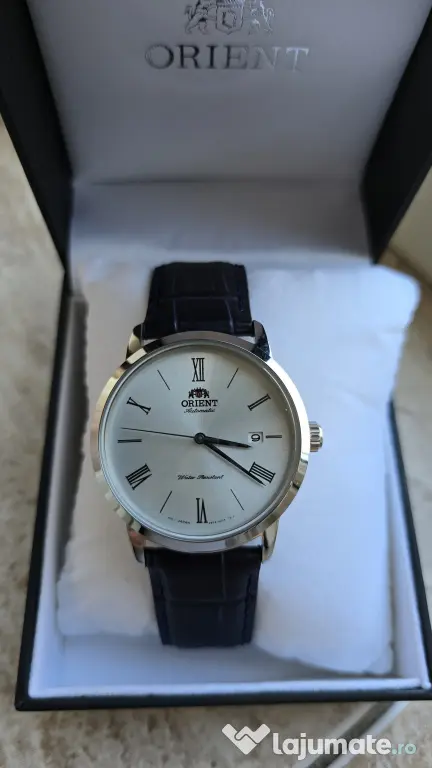 Ceas Orient automatic, Arata ca nou, folosit de maxim 2 ori. nu mai am garantia