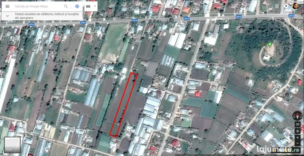 Vand teren Intravilan in Corod, jud. Galati - 4140 m2
