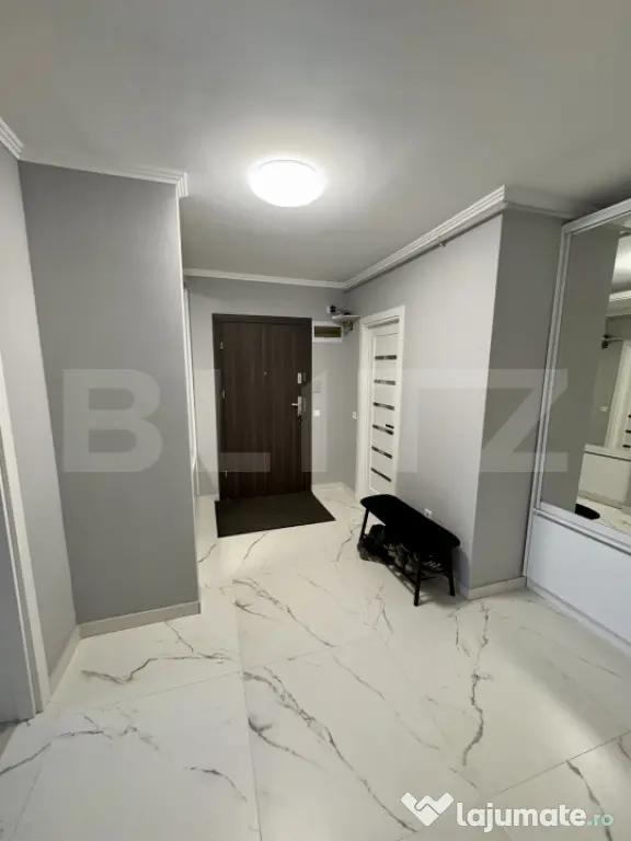 Apartament 2 camere Green Residence, 62 mp + 2 terase, mobil