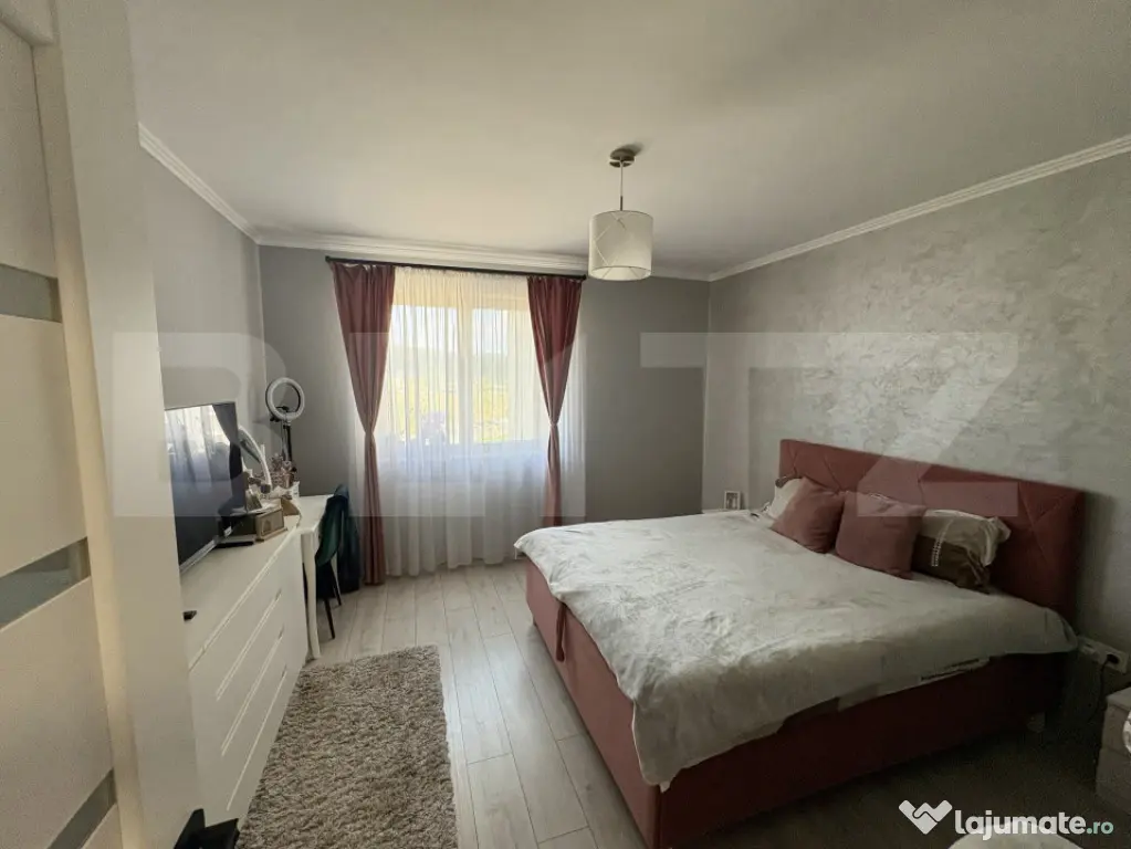 Apartament 2 camere Green Residence, 62 mp + 2 terase, mobil