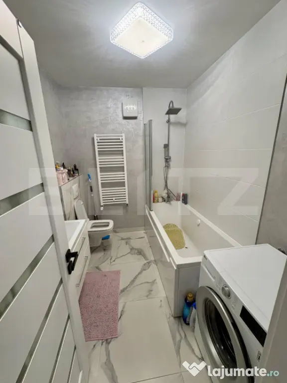 Apartament 2 camere Green Residence, 62 mp + 2 terase, mobil