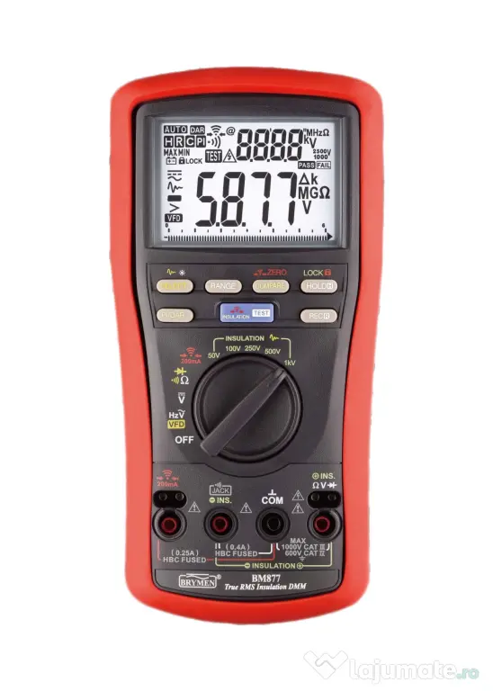 Tester de Izolatie Brymen BM877 Insulation Tester