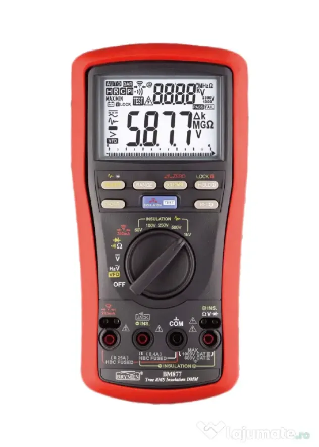 Tester de Izolatie Brymen BM877 Insulation Tester