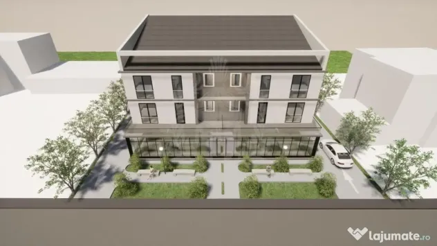 PROIECT IMOBILIAR AUTORIZAT P+2E+M//ZONA ALBERT