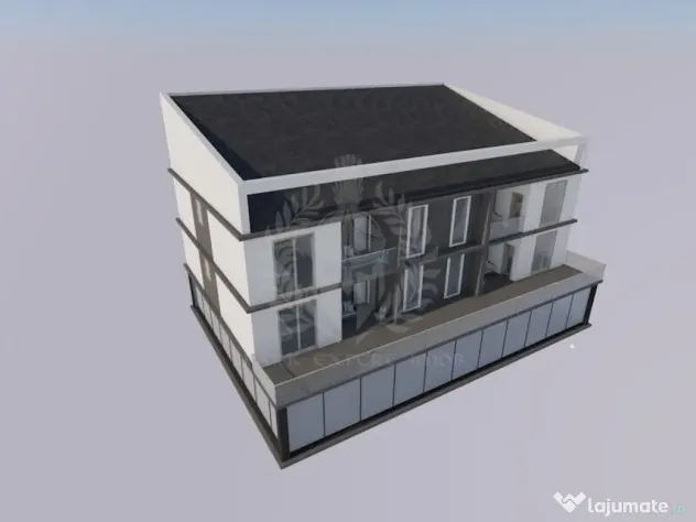 PROIECT IMOBILIAR AUTORIZAT P+2E+M//ZONA ALBERT