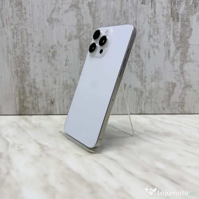 IPhone 16 Pro Max 256GB 93% White Zeus Amanet Vitan 8492