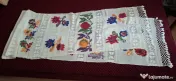 Stergar autentic tesut din borangic 100%, 3,54x0,54m (pt. bluze, rochii, fuste) 