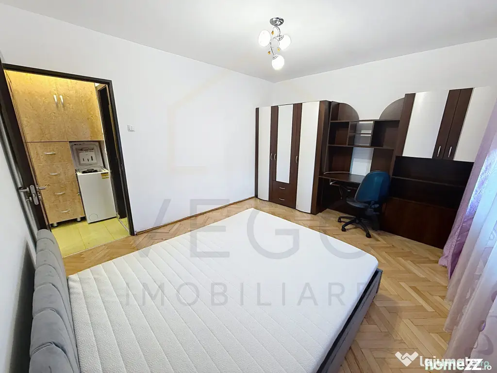 2 camere decomandate, 56 mp, balcon, in Manastur - Calvaria - Cluj-Napoca (Cluj)
