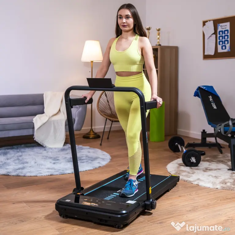 Banda fitness electrica pliabila cu Bluetooth – Noua la cutie