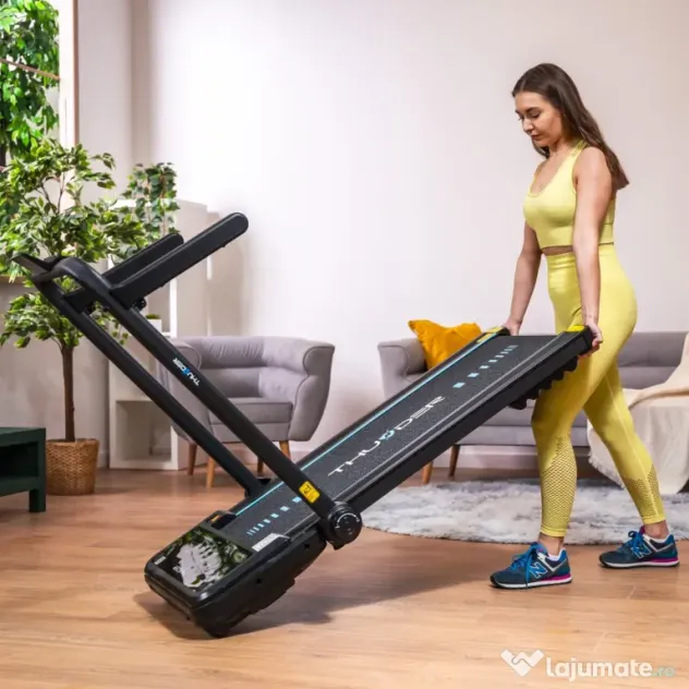 Banda fitness electrica pliabila cu Bluetooth – Noua la cutie
