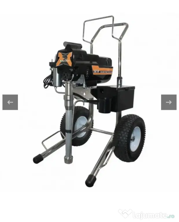 Închiriez închiriere Pompa de vopsit, Bisonte, debit 3.2 l/min, pe piston