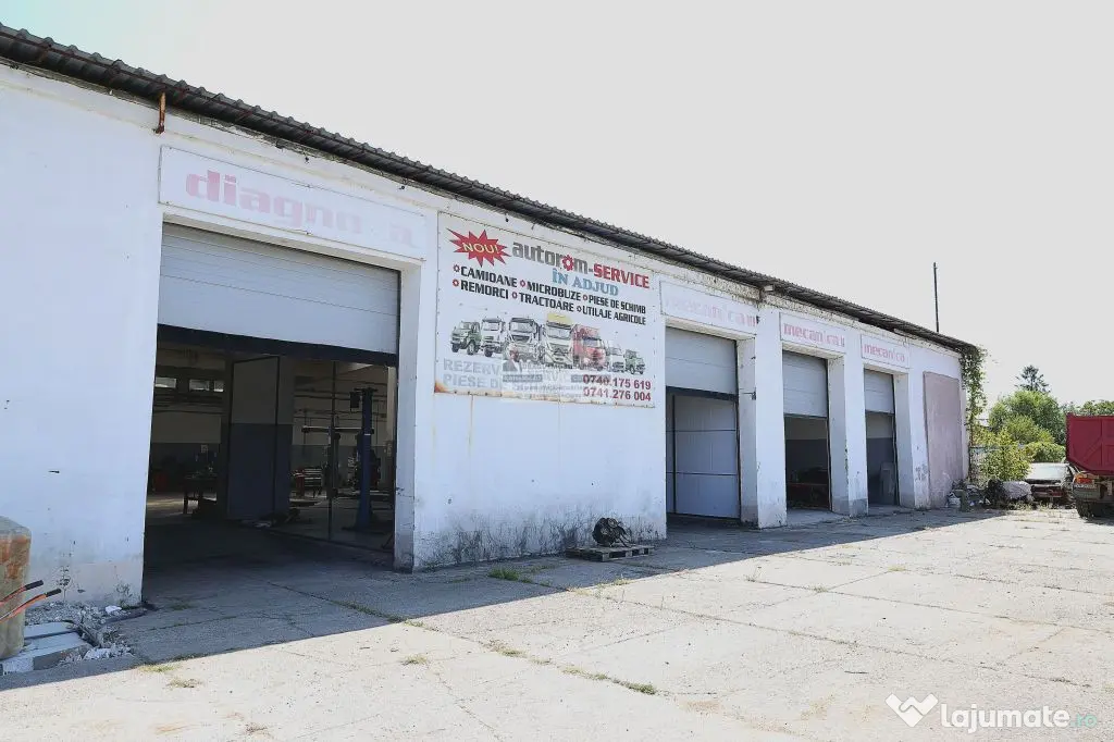 Hală industrială 1.168 mp | Adjud | Producție • Serv...
