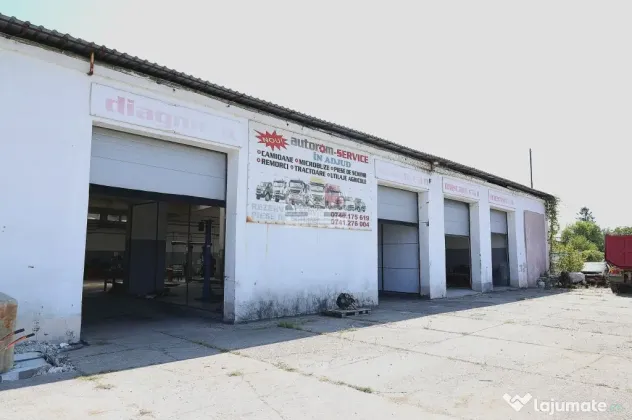 Hală industrială 1.168 mp | Adjud | Producție • Serv...