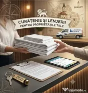 Servicii curatenie  pentru regim hotelier, centrul istoric Brasov 