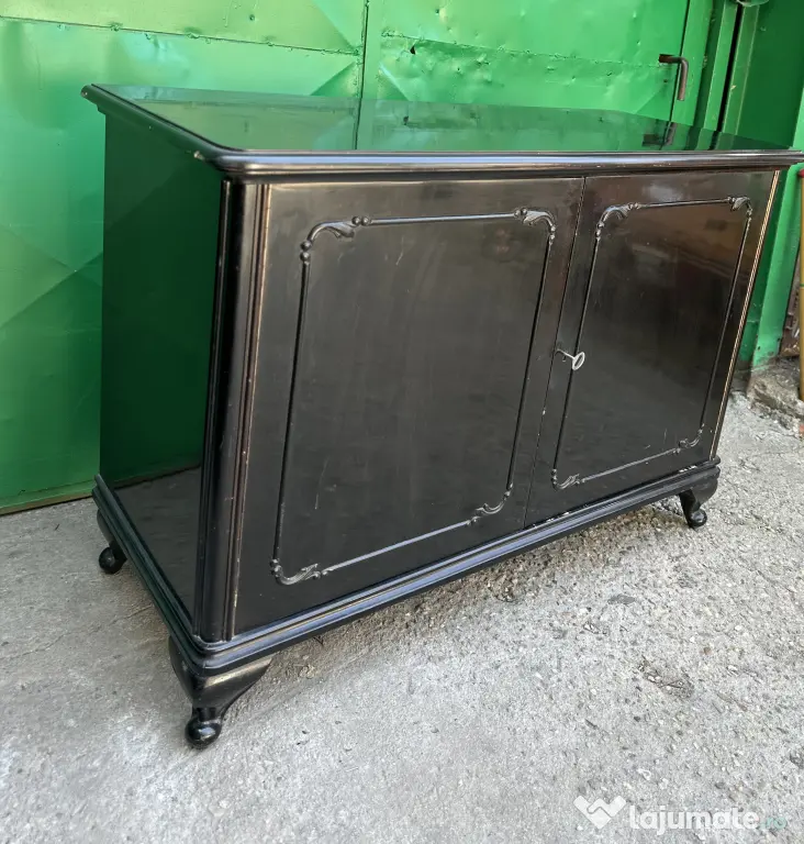 Comoda Vintage cu 2 usi Stil Rococo; Mic Dulap cu sertare si raft; Bufet