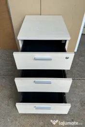 Stoc 100 buc Rollbox Profesional pe rotile cu 3 sertare metalice; Casetiera 