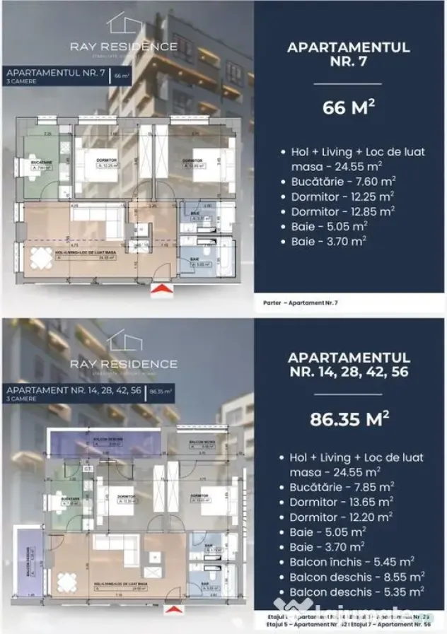 Complex Ray Residence - 3 camere
