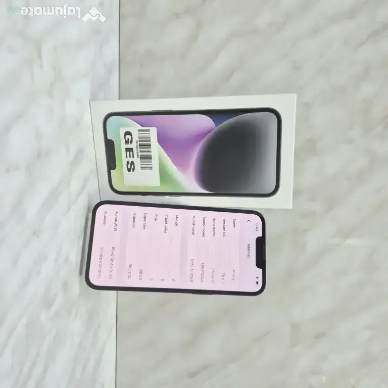 Iphone 14 128gb 84% baterie, ZEUS Amanet Militari 36762