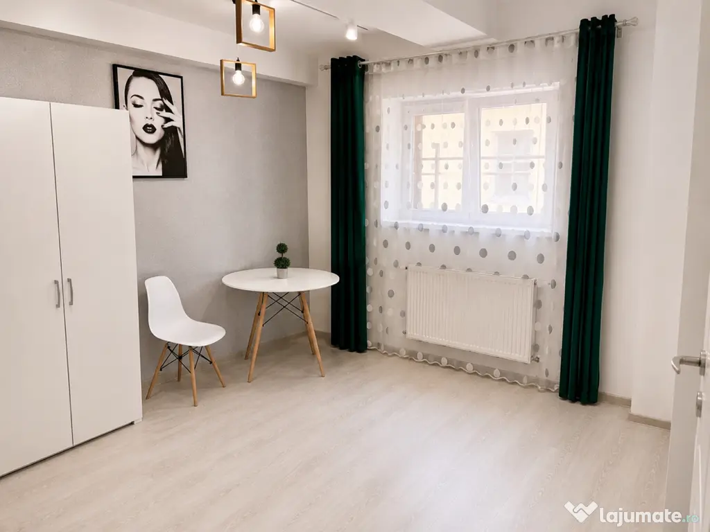 Apartament 1 camera cu curte proprie 6,10 MP LUNCA CETĂȚUII