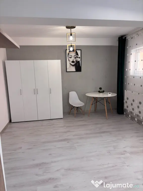 Apartament 1 camera cu curte proprie 6,10 MP LUNCA CETĂȚUII