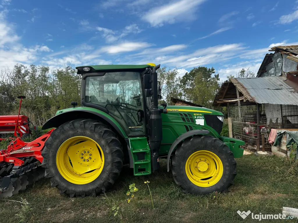 Tractor John deere 6120r – ocazie rară – doar 1600 ore