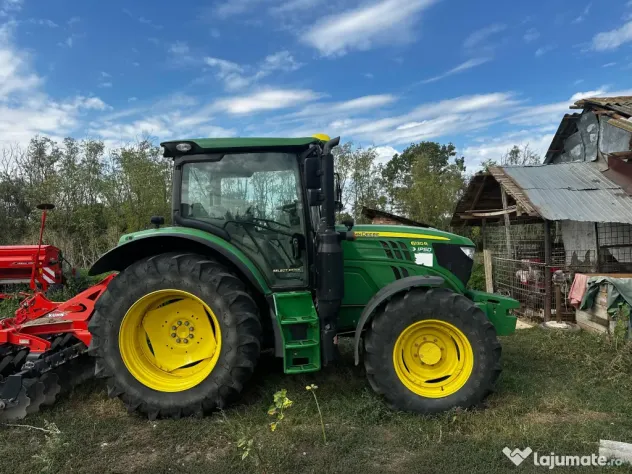 Tractor John deere 6120r – ocazie rară – doar 1600 ore