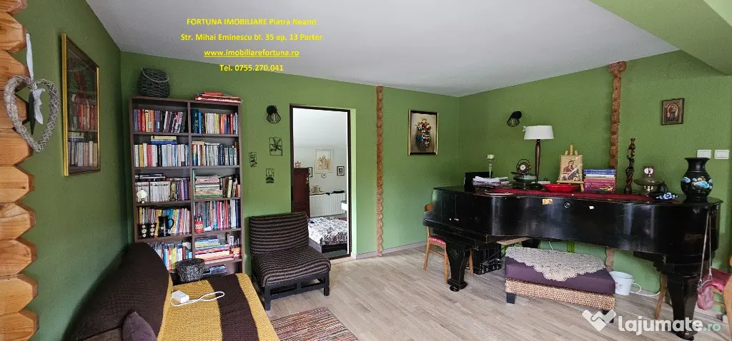 Proprietate deosebita in Almas- Casa P+M,echipata complet, teren 951 m