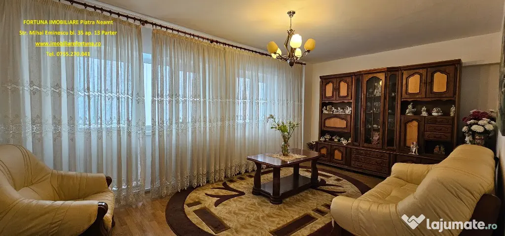 Apartament 3 camere decomandate, etaj 1, Calea Romanului - zona OMV
