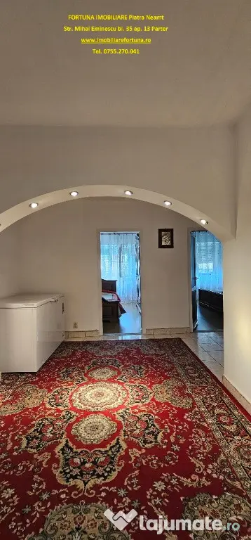 Apartament 3 camere decomandate, etaj 1, Calea Romanului - zona OMV