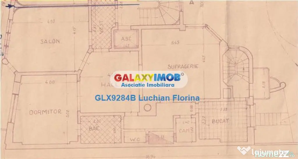 Apartament 3 camere, decomandat, boxa I Occidentului