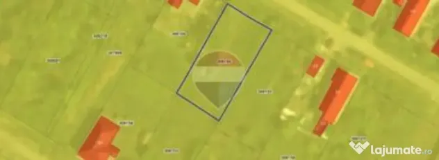 Teren intravilan de vanzare / loc de casa in Zerind 771 mp