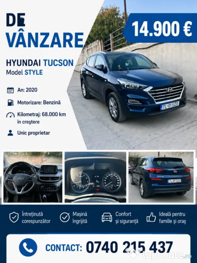 Vând Hyundai Tucson