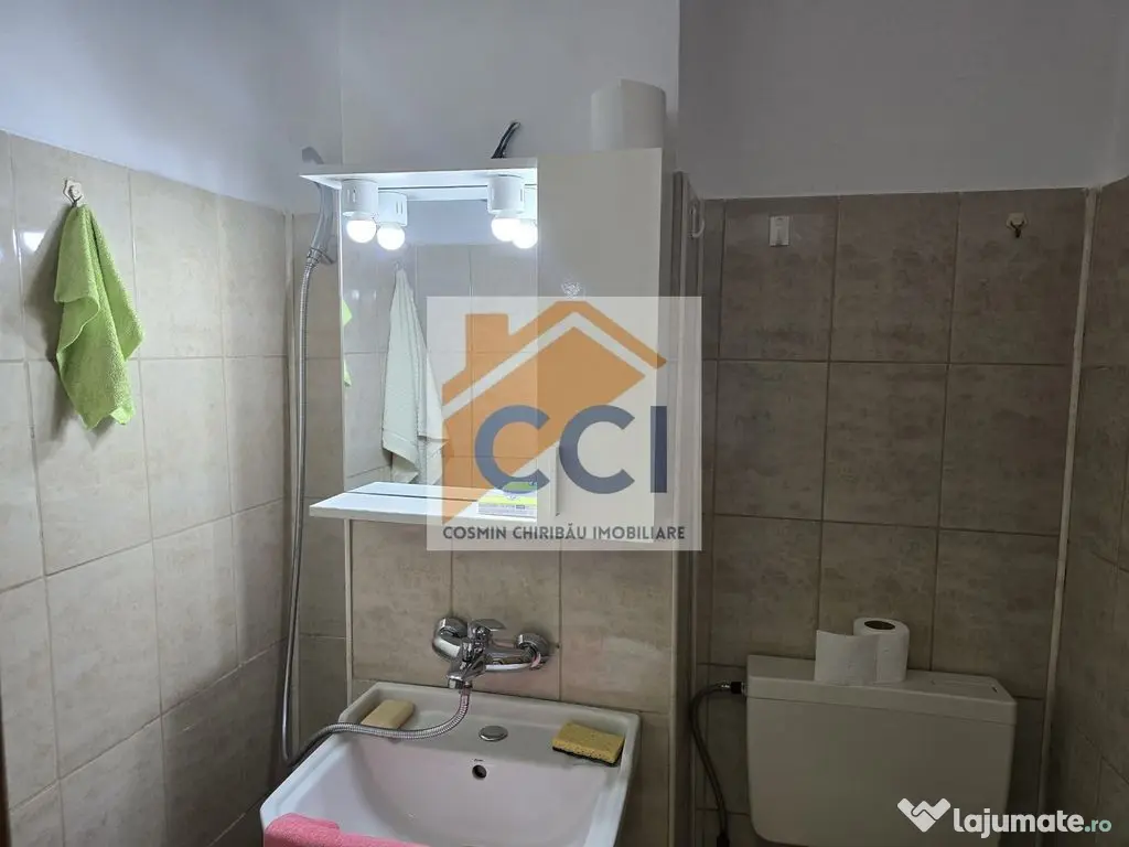 Garsonieră spațioasă de închiriat – Zona Narciselor