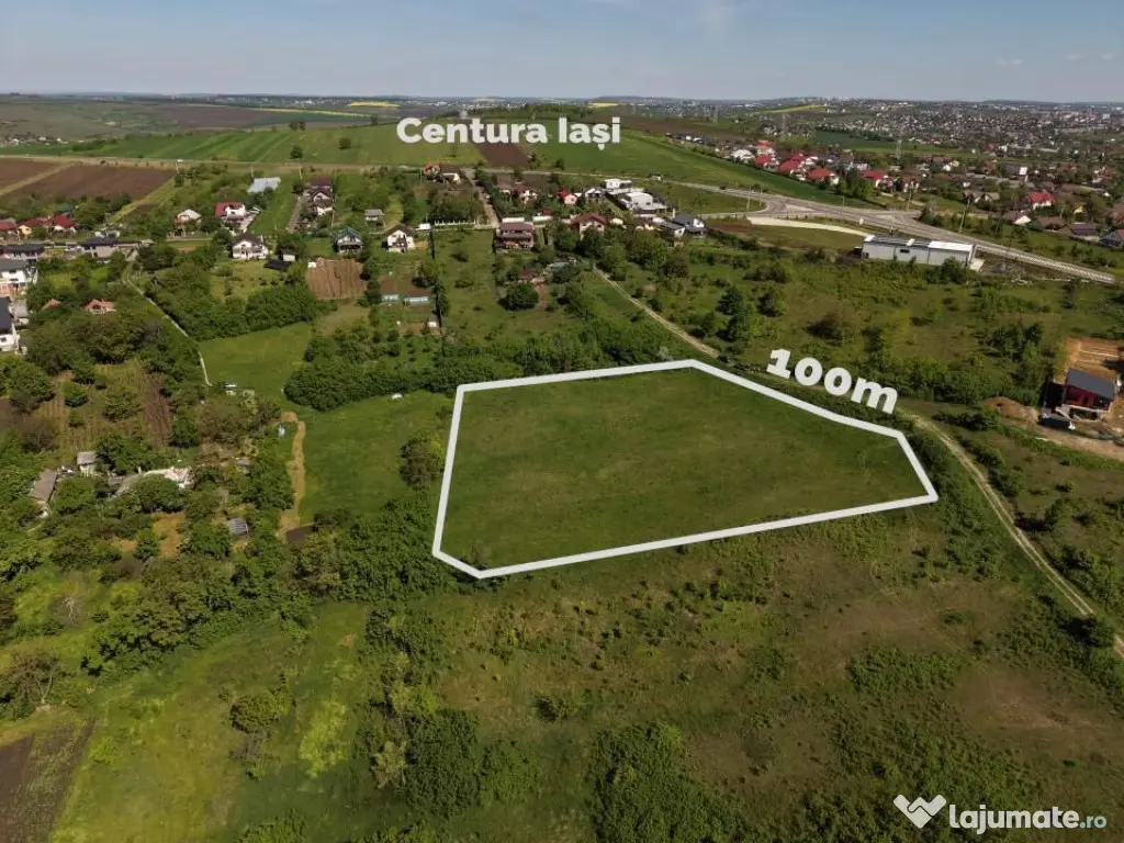 Teren compact intravilan 8000 mp vedere spre Lac, utilit?...