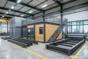 Containere, structuri metalice case modulare 6000x3000 si 6000x2430 producator 