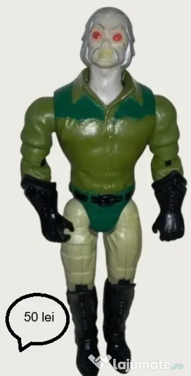 figurină vintage Tex Hex Bravestarr,  Mattel 1986