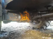 Punte Carraro 2815 811 excavator pe roti Case WX145 