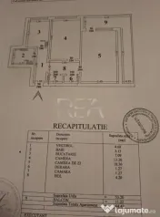 2 camere decomandat, 64 mp, metrou 1 Decembrie 1918 – Theo 