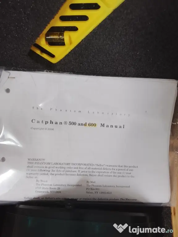 CatPhan 500 and 600 manual
